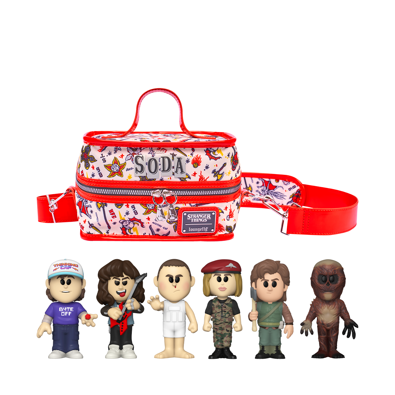 Vinyl SODA Stranger Things 6-Pack with Cooler