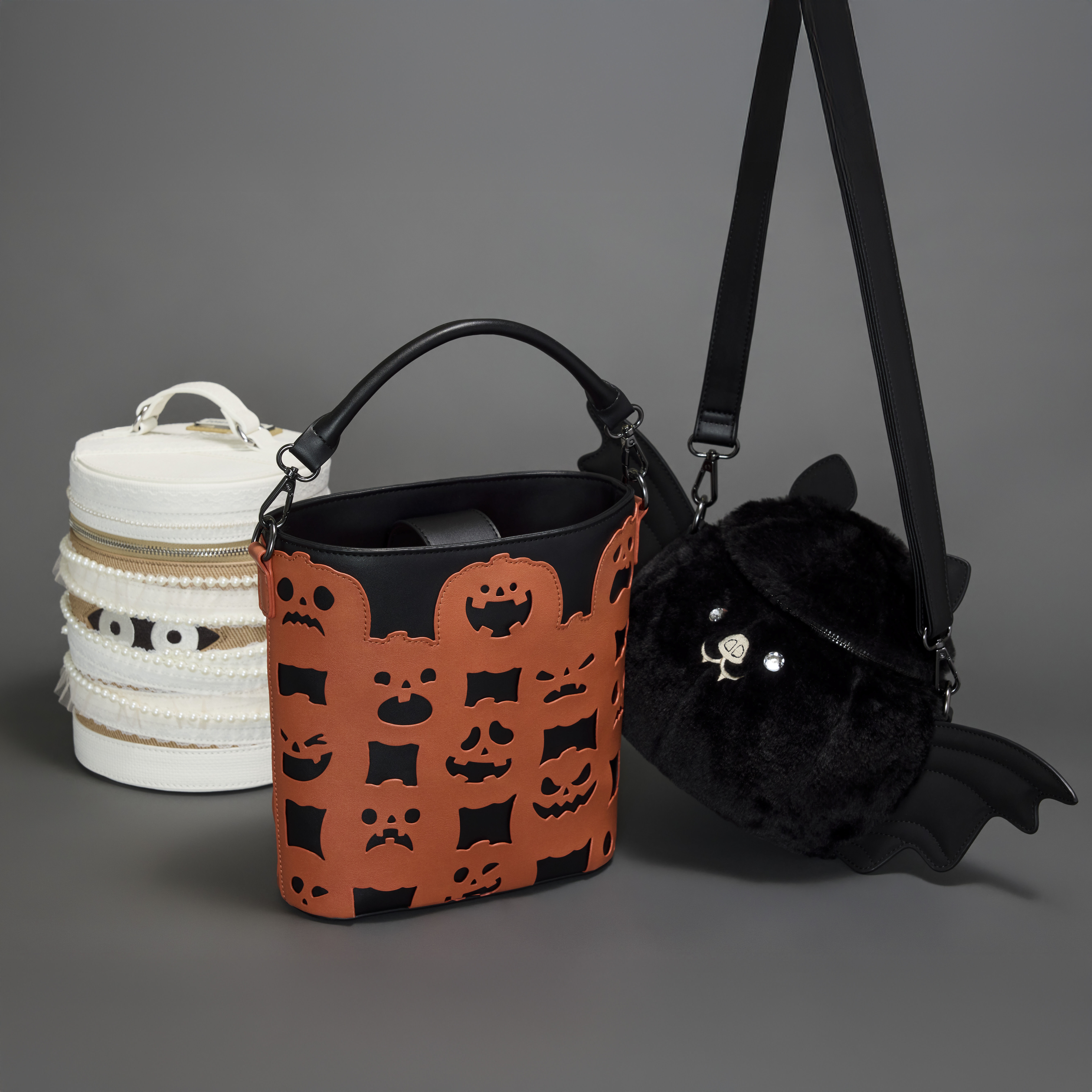 Loungefly Plush Bat Figural Crossbody Bag - Image 4
