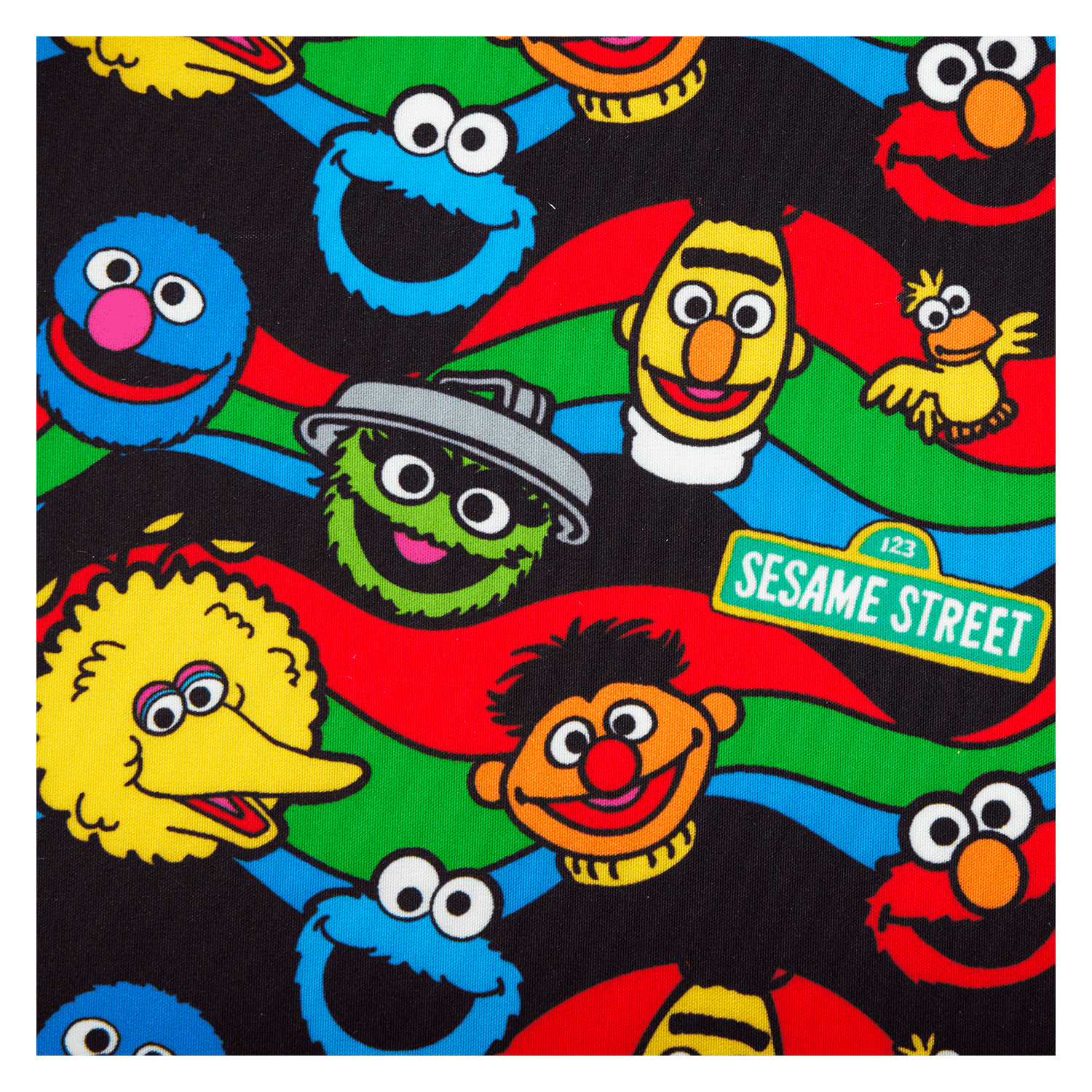 Sesame Street Elmo Plush Cosplay Crossbody Bag - Image 10