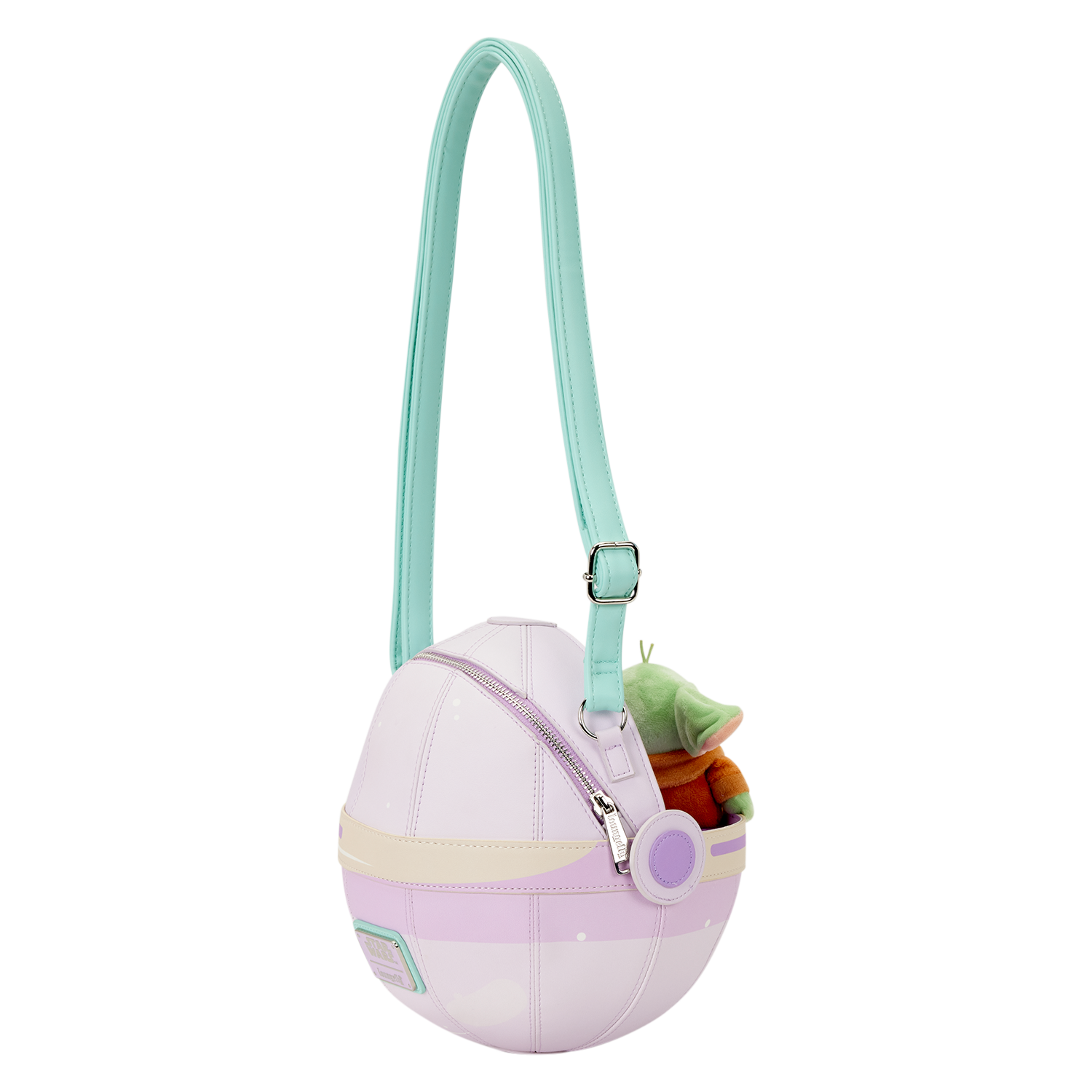 The Mandalorian Grogu Figural Pod Plush Crossbody Bag - Image 7