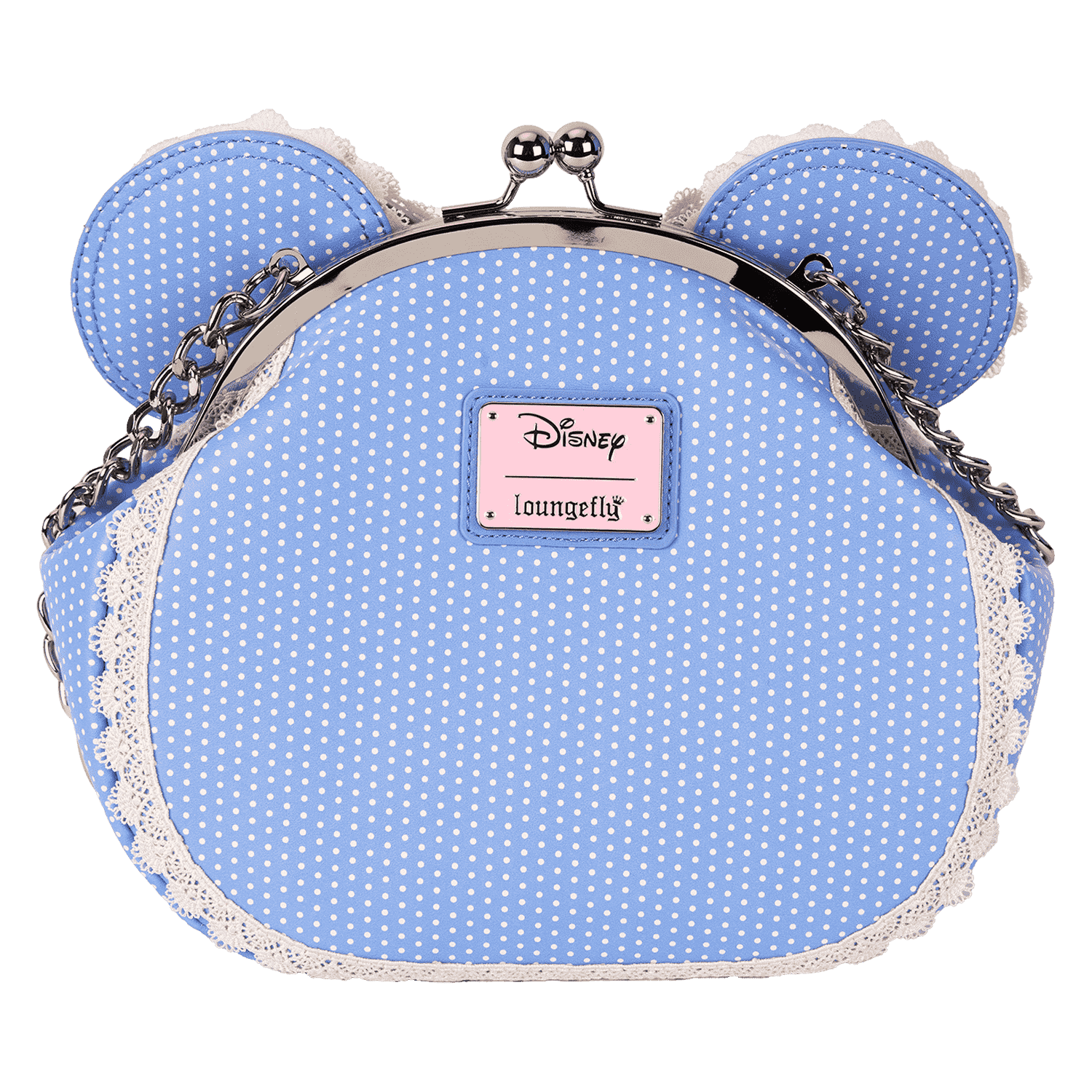 Minnie Mouse Floral and Lace Kisslock Crossbody Bag - Image 6