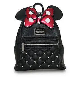 Minnie Mouse Classic Bow Quilted Texture Ear Mini Backpack - Image 3